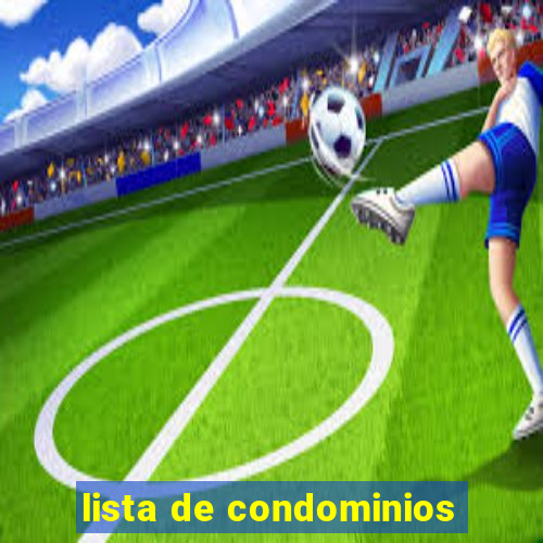 lista de condominios